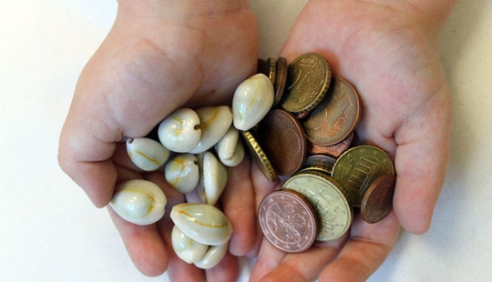 Unusual forms of ancient currency Unusual forms of ancient currency