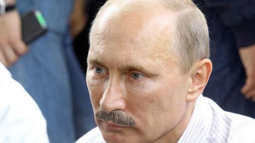 Unusual mustache fan site for Putin