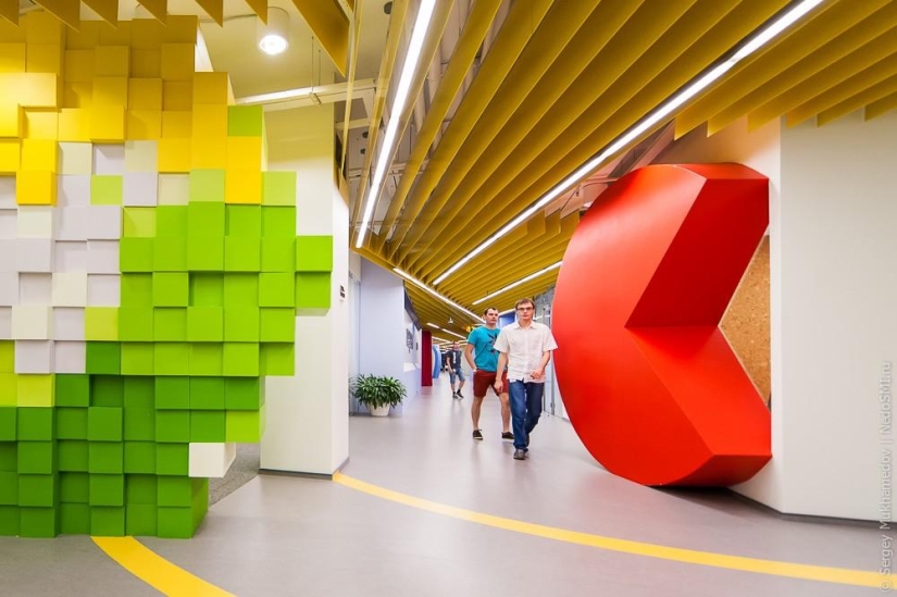 Unusual office: I want to work like this!