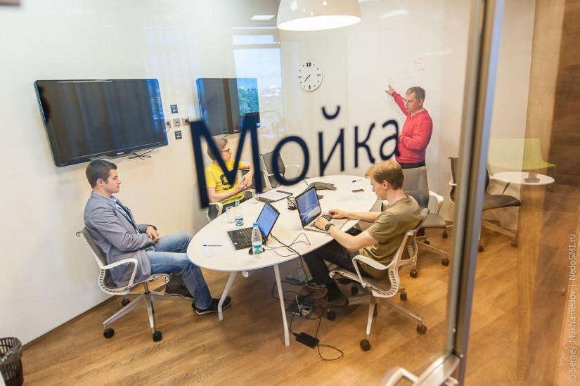 Unusual office: I want to work like this!