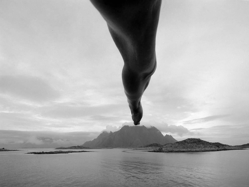 Unusual self-portraits of Arno Minkkinen