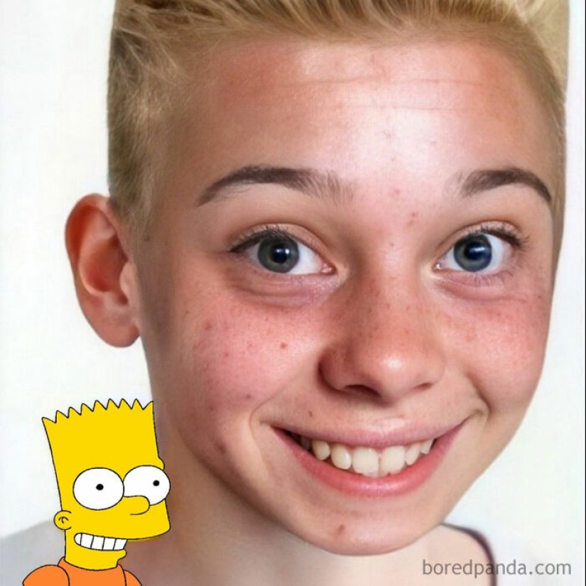 Usé AI y Photoshop para recrear los personajes de Los Simpson como si existieran en la vida real (15 fotos)