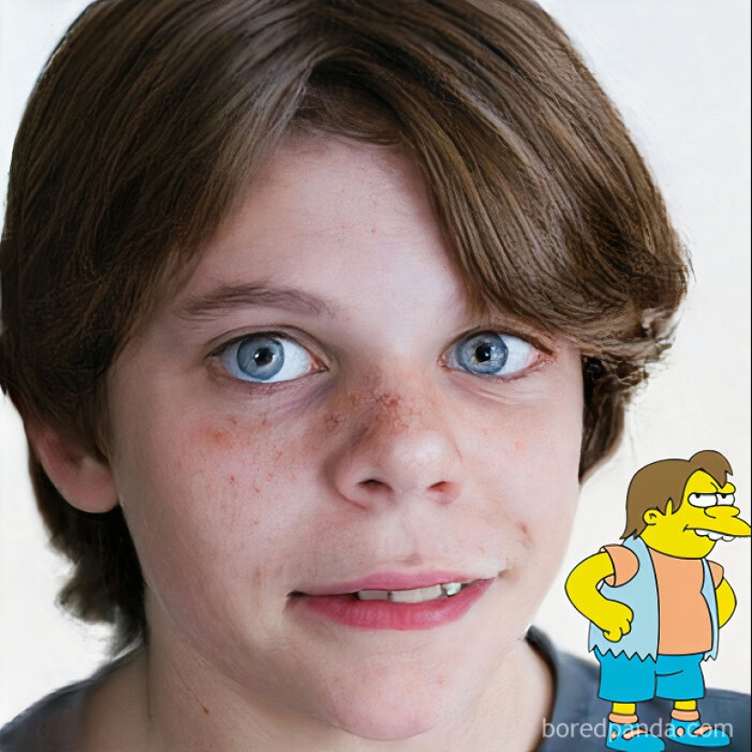 Usé AI y Photoshop para recrear los personajes de Los Simpson como si existieran en la vida real (15 fotos)