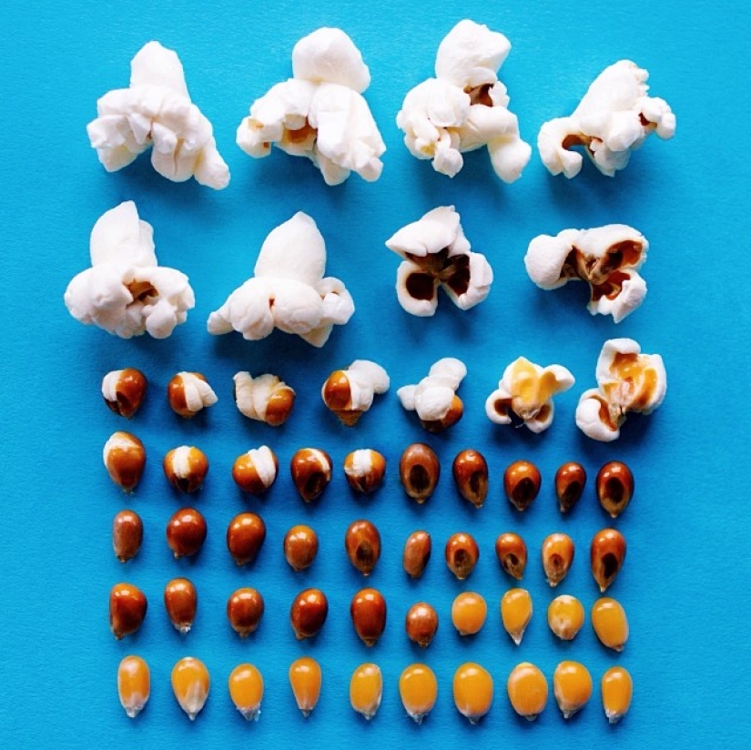 Usuario de Instagram convierte comida en pinturas de arcoíris Usuario de Instagram convierte comida en pinturas de arcoíris