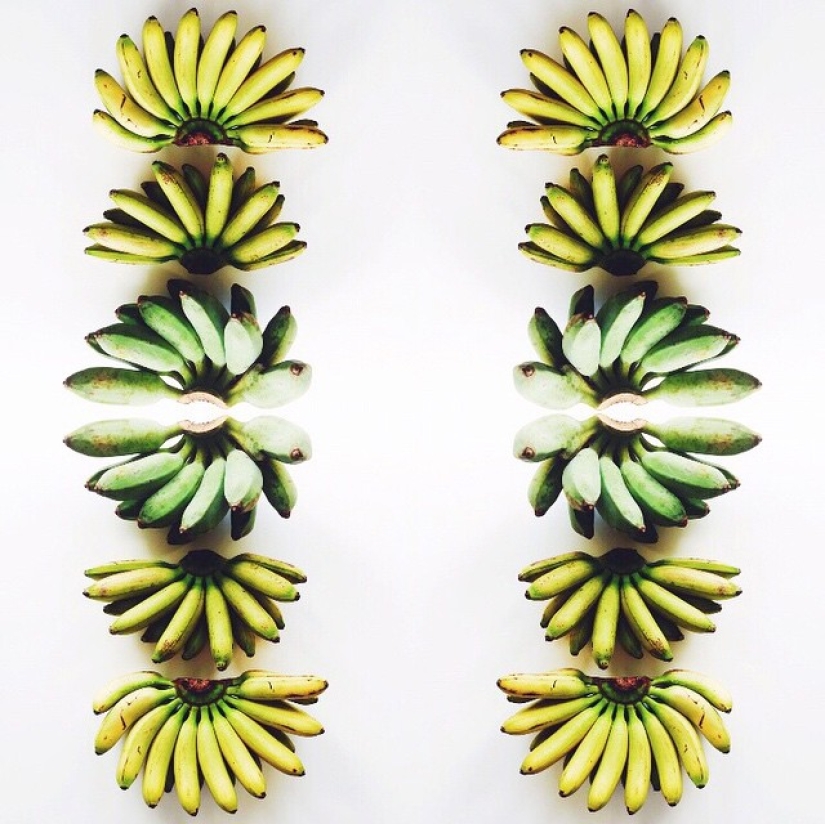 Usuario de Instagram convierte comida en pinturas de arcoíris Usuario de Instagram convierte comida en pinturas de arcoíris