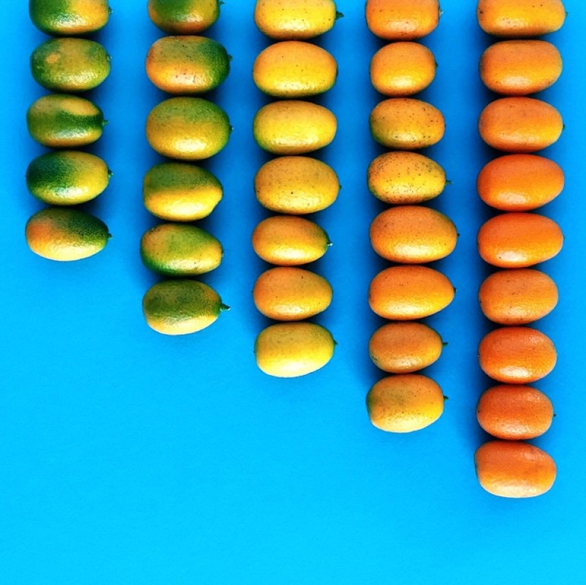 Usuario de Instagram convierte comida en pinturas de arcoíris Usuario de Instagram convierte comida en pinturas de arcoíris