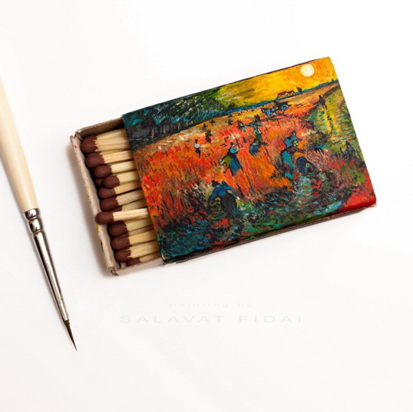 Van Gogh en miniatura Van Gogh en miniatura