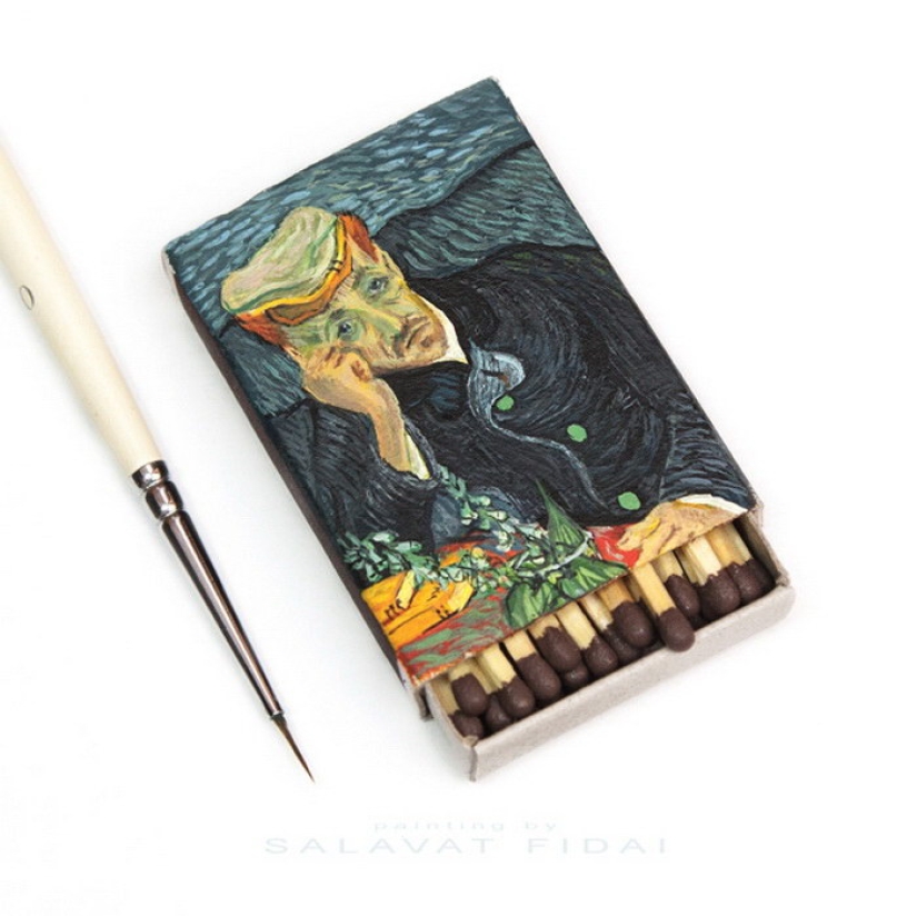 Van Gogh in miniature Van Gogh in miniature