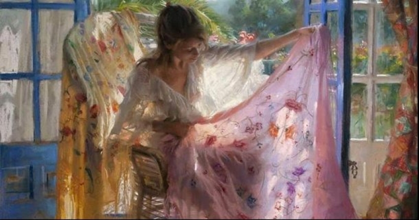 Vicente Romero Redondo - virgin beauty and tenderness in his works (9 photos)