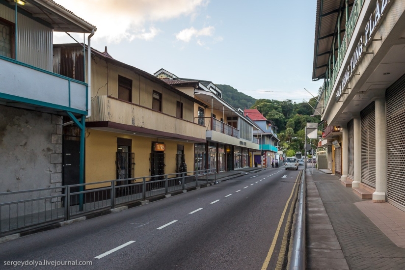 Victoria. The only city in the Seychelles