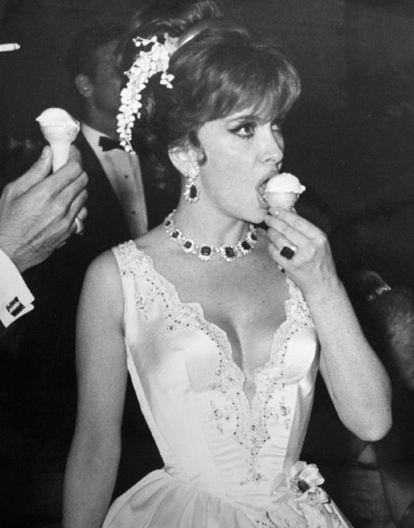Vintage Photos - Celebrities and Ice Cream
