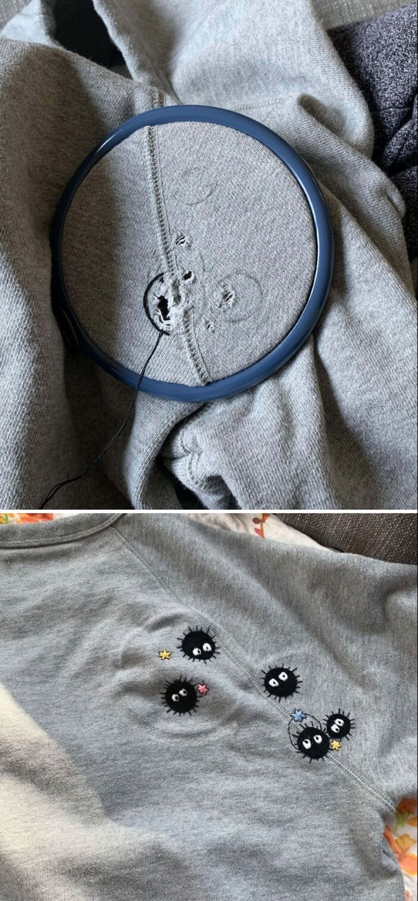 “Visible Mending”: 10 Times Folks Brought Beauty Back To Broken Or Torn Items