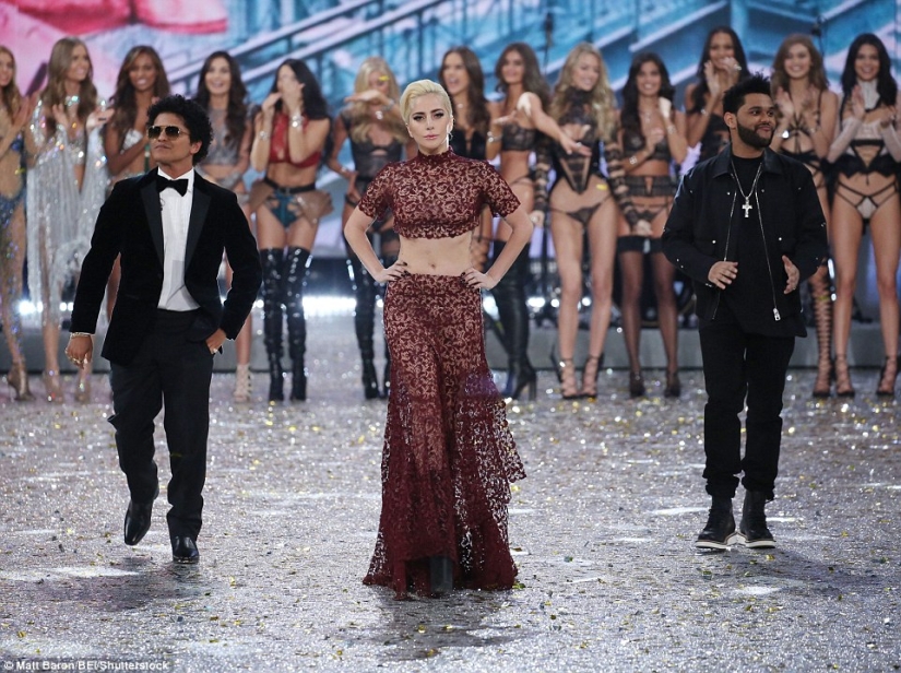 Vivid images from the Victoria's Secret underwear show 2016 in Paris