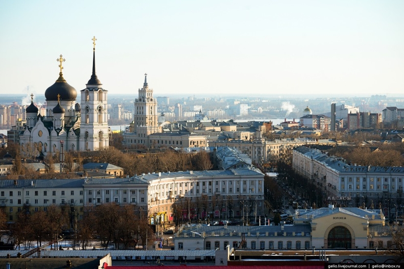 Vorónezh desde arriba