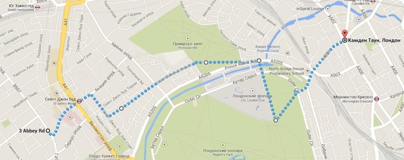 Walking in London in spring Walking in London in spring