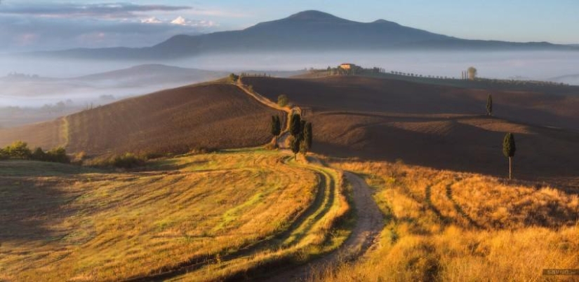 Warm autumn in Tuscany Warm autumn in Tuscany