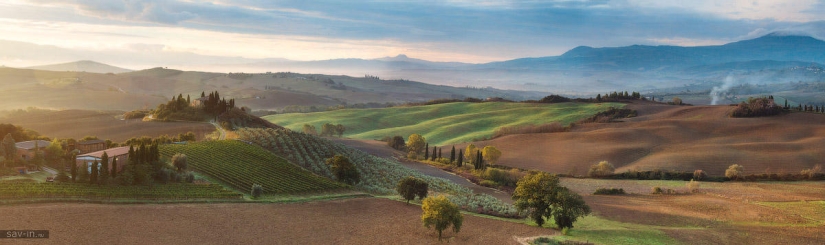 Warm autumn in Tuscany Warm autumn in Tuscany