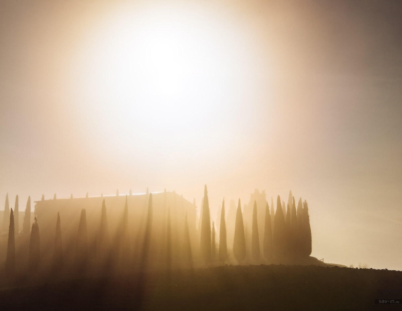 Warm autumn in Tuscany Warm autumn in Tuscany