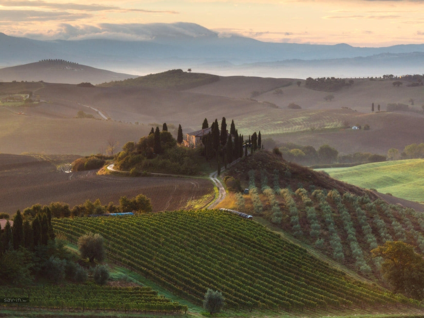 Warm autumn in Tuscany Warm autumn in Tuscany