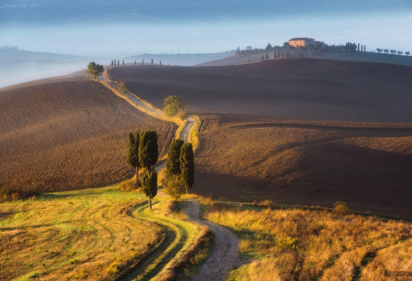 Warm autumn in Tuscany Warm autumn in Tuscany