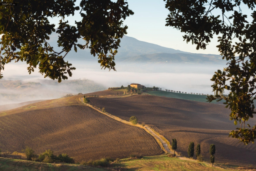 Warm autumn in Tuscany Warm autumn in Tuscany