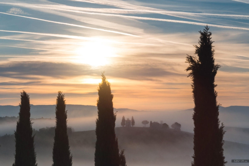 Warm autumn in Tuscany Warm autumn in Tuscany