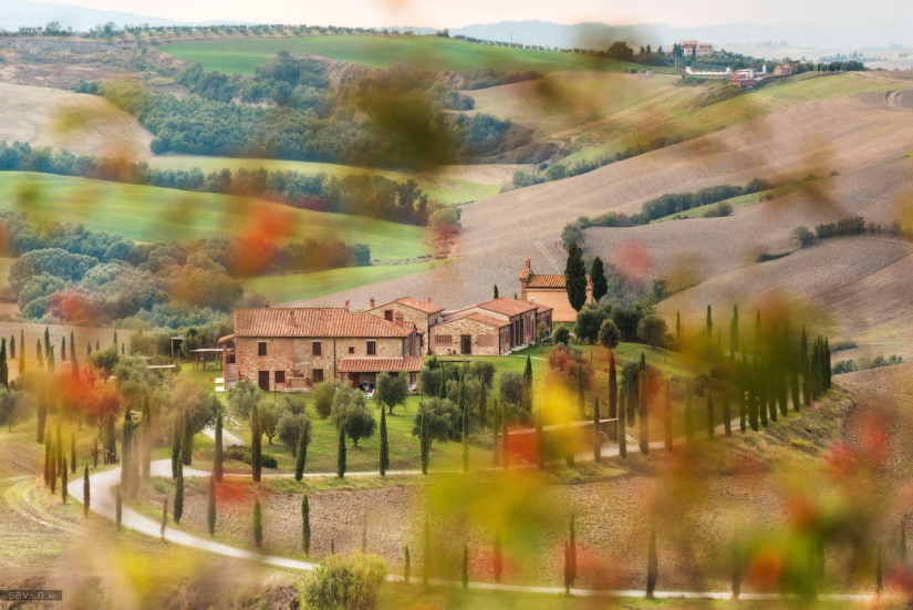 Warm autumn in Tuscany Warm autumn in Tuscany