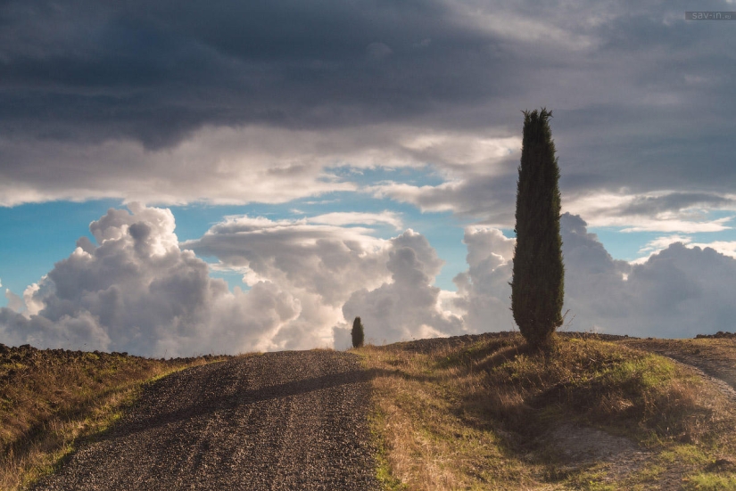 Warm autumn in Tuscany Warm autumn in Tuscany