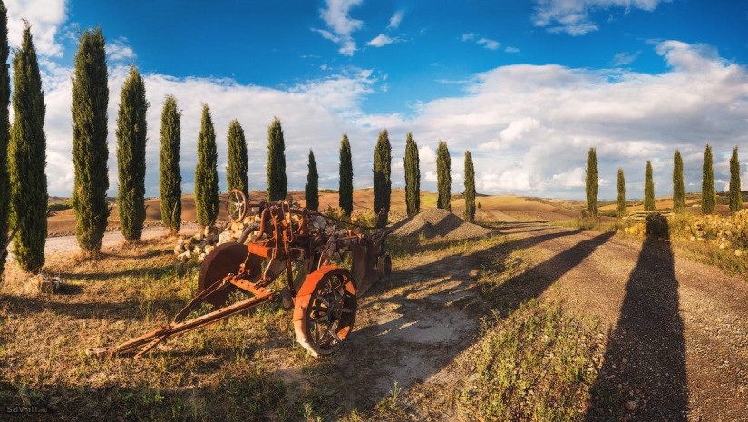 Warm autumn in Tuscany Warm autumn in Tuscany