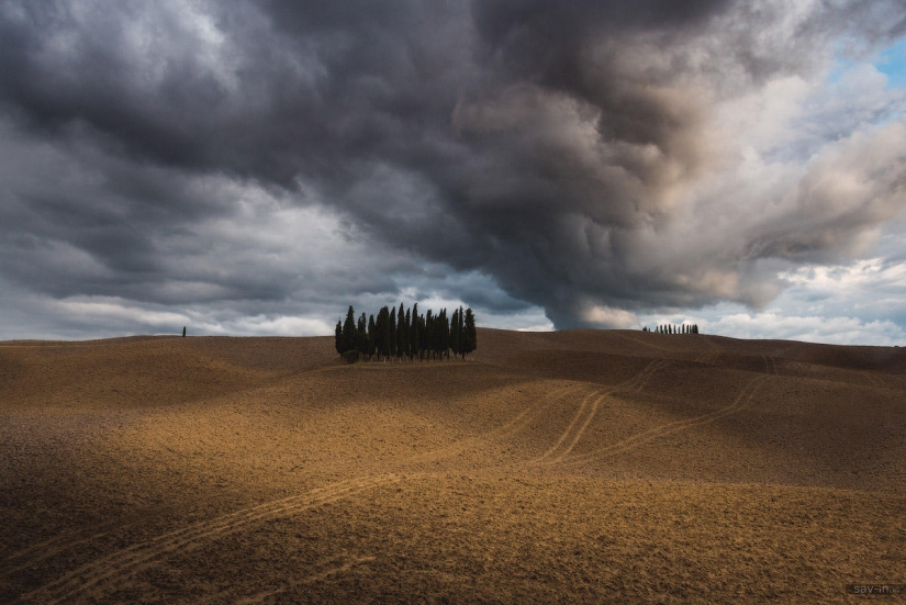 Warm autumn in Tuscany Warm autumn in Tuscany