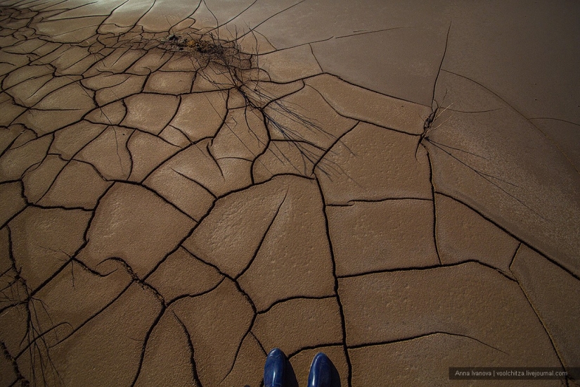 Waste heaps. Soligorsk mountains. Space landscapes of Belarus Waste heaps. Soligorsk mountains. Space landscapes of Belarus