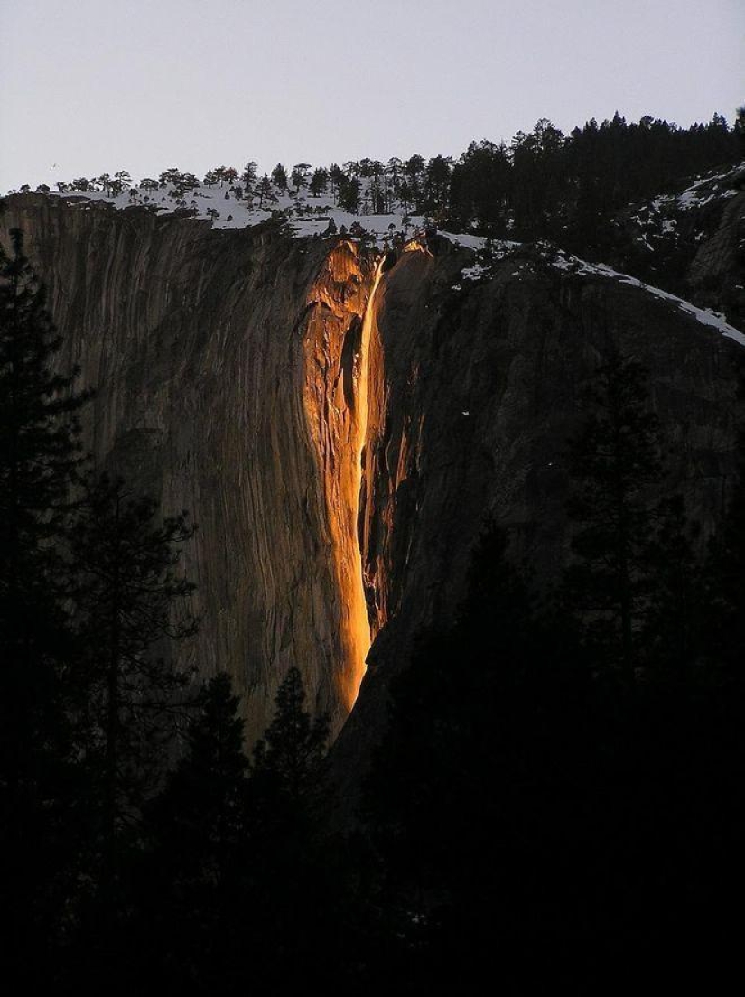 Waterfall "Horse Tail"