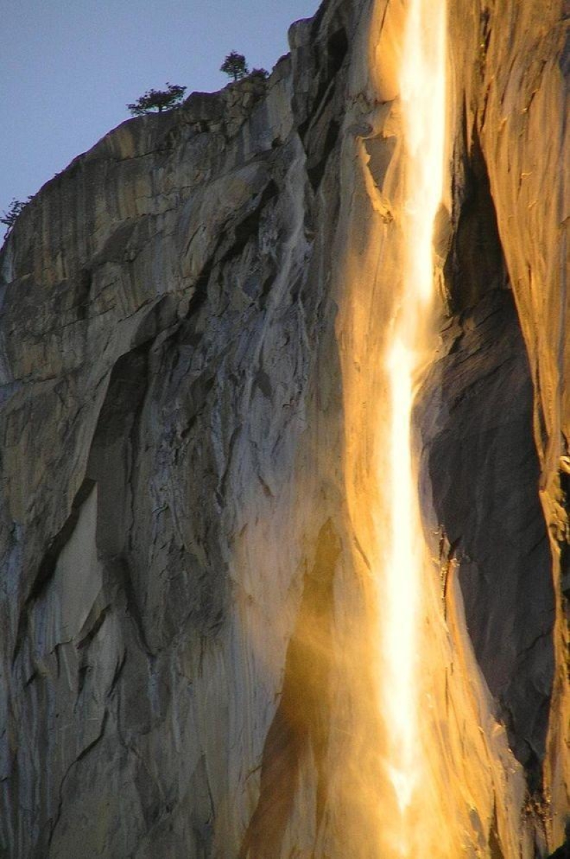 Waterfall "Horse Tail"