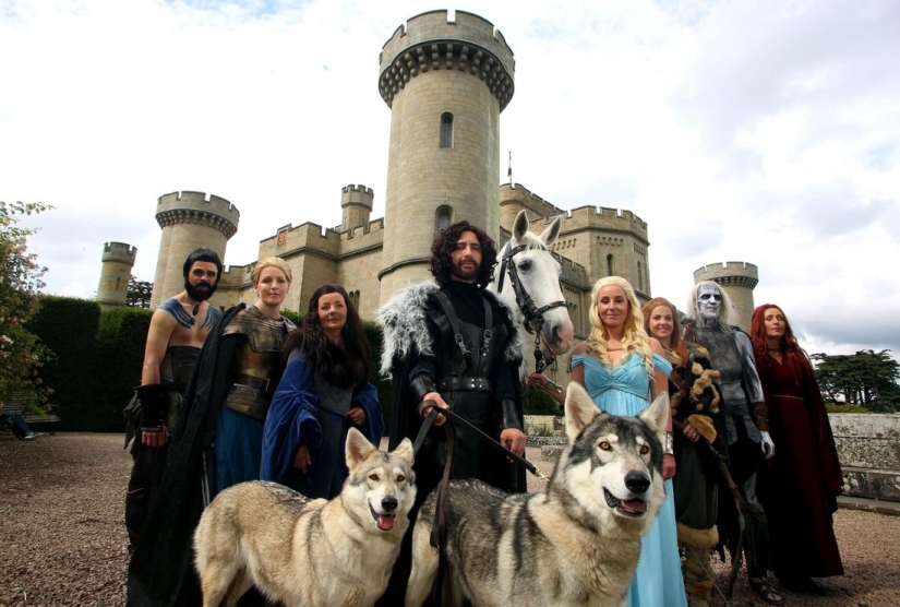 Wedding in the style of the series "Game of Thrones" Wedding in the style of the series "Game of Thrones"