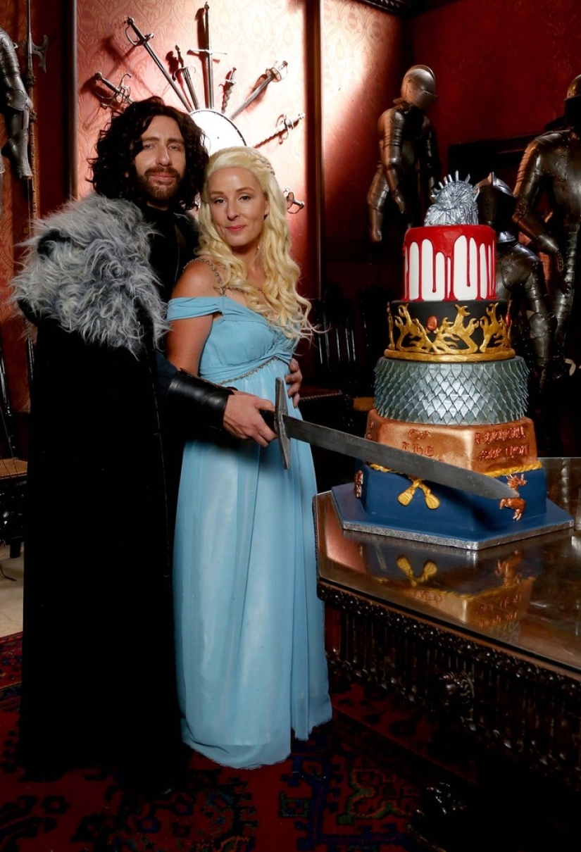 Wedding in the style of the series "Game of Thrones" Wedding in the style of the series "Game of Thrones"