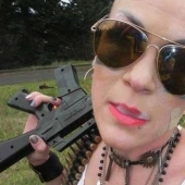 What does the granddaughter of Joseph Stalin look like now and why is she sad