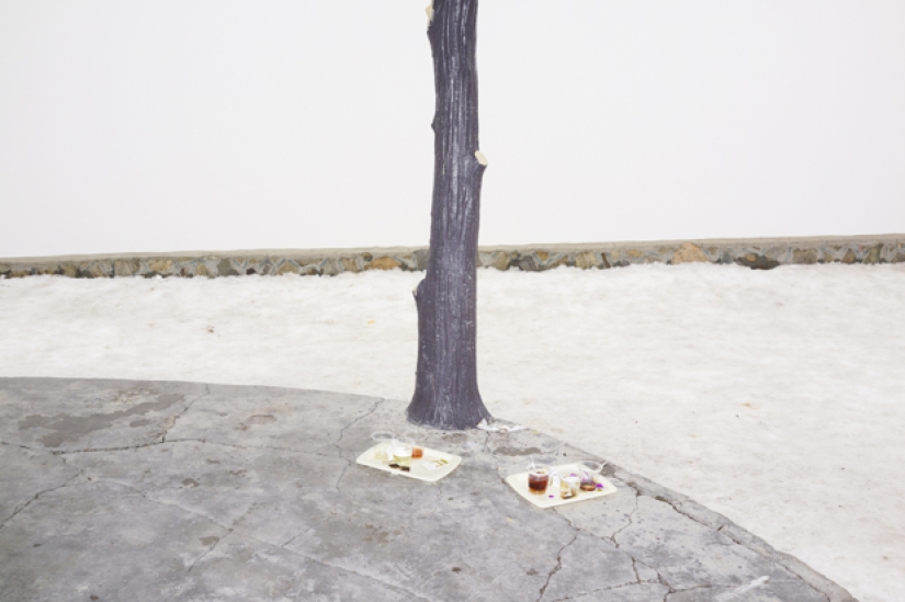 What happens at ski resorts in Iran