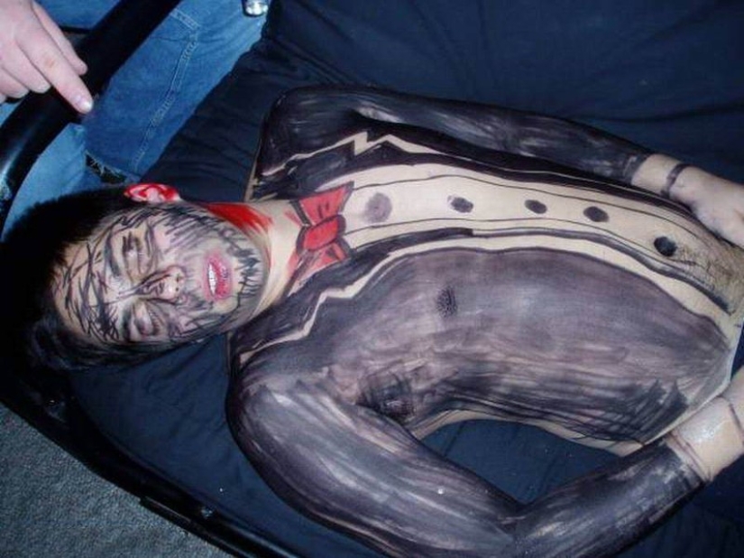 What happens to those who pass out at a party before anyone else What happens to those who pass out at a party before anyone else