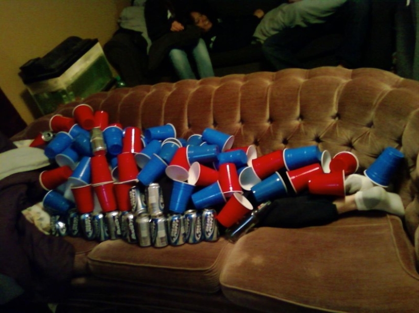 What happens to those who pass out at a party before anyone else What happens to those who pass out at a party before anyone else