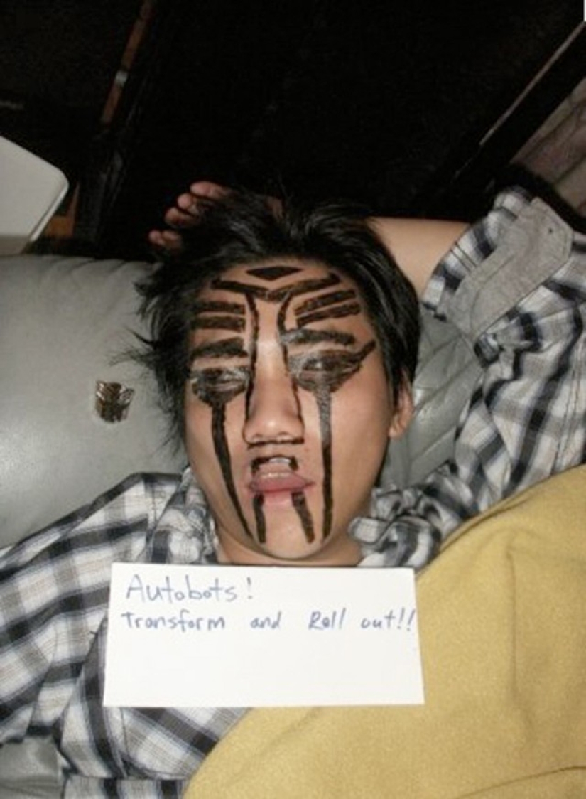 What happens to those who pass out at a party before anyone else What happens to those who pass out at a party before anyone else