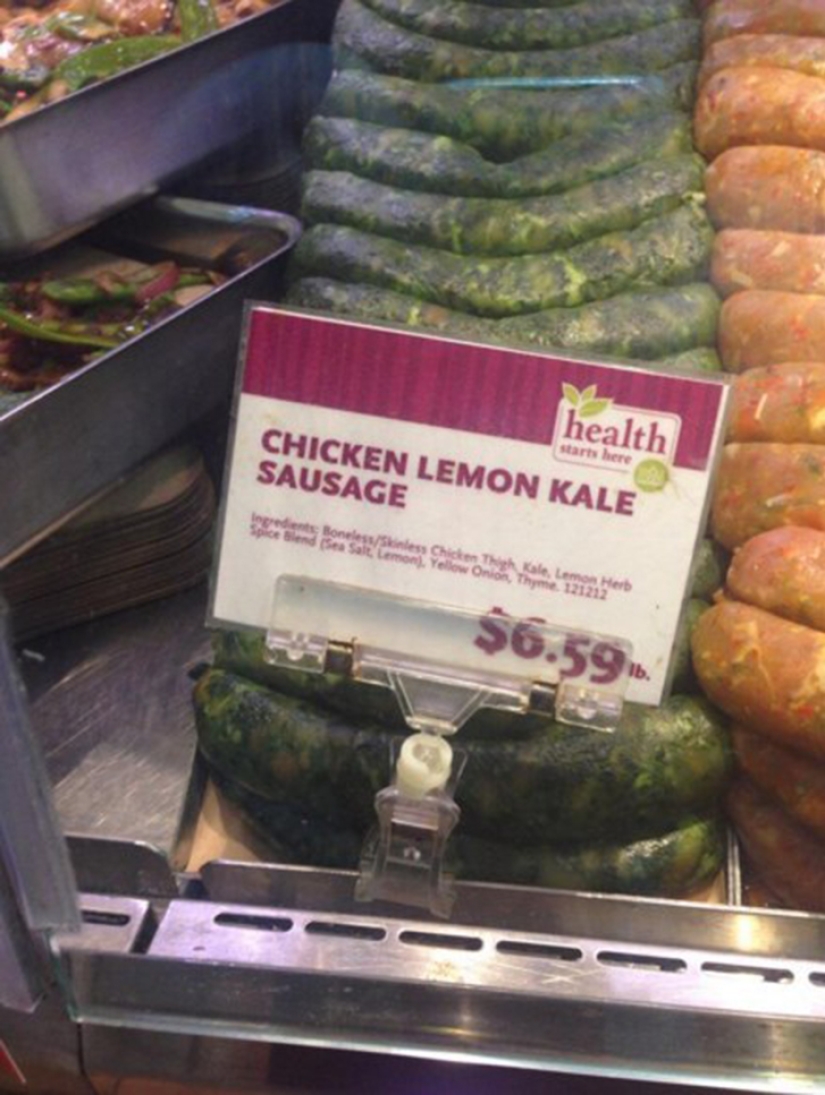 What is the difference between hipster food and healthy person's food