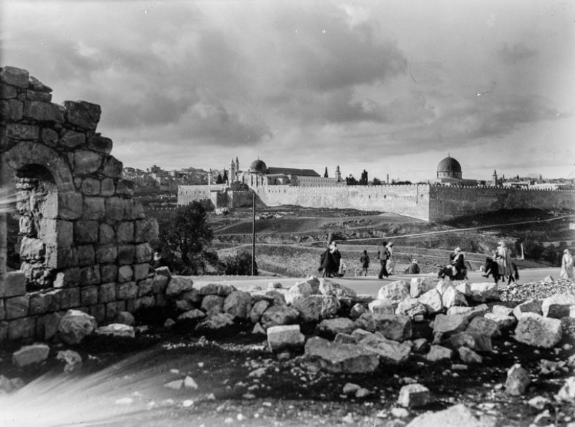 What Jerusalem looked like in the last days of Turkish rule What Jerusalem looked like in the last days of Turkish rule