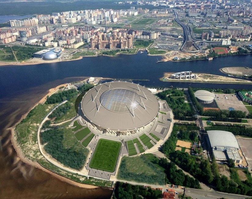 What stadiums look like for the 2018 FIFA World Cup right now What stadiums look like for the 2018 FIFA World Cup right now