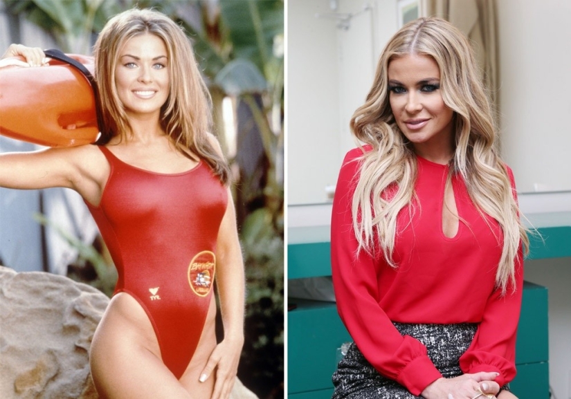 What the characters of the TV series &quot;Baywatch&quot; look like 27 years later