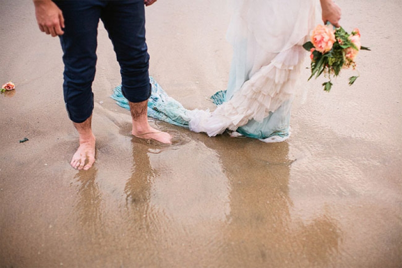 What would the wedding of the little mermaid Ariel look like in real life