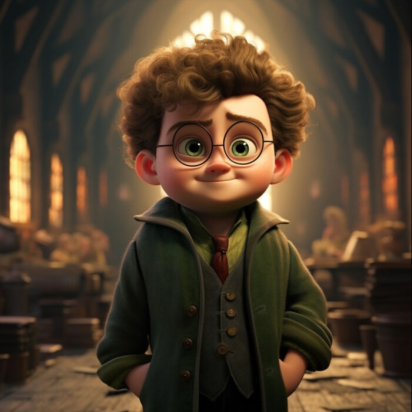 When AI Meets Magic: I Gave Harry Potter Characters A Shrek-Tastic Makeover