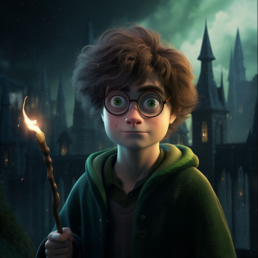 When AI Meets Magic: I Gave Harry Potter Characters A Shrek-Tastic Makeover