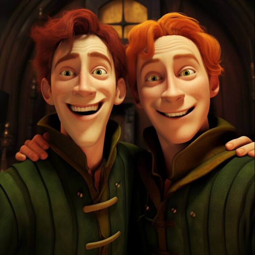 When AI Meets Magic: I Gave Harry Potter Characters A Shrek-Tastic Makeover