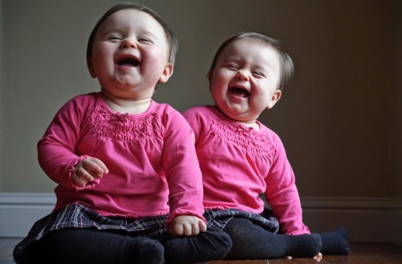 When there are twin girls in the family