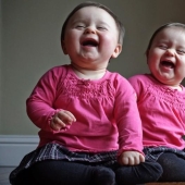 When there are twin girls in the family